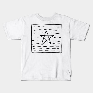 A five edges star Kids T-Shirt